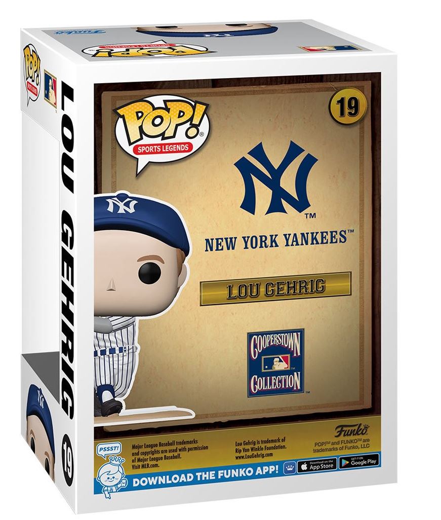 Funko Pop! Sports Legends-MLB-Lou Gehrig # 19