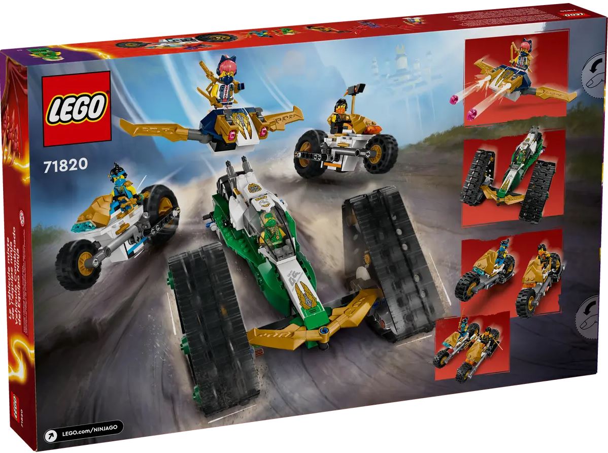 71820 LEGO-Ninjago-Ninja Team Combo Vehicle Set
