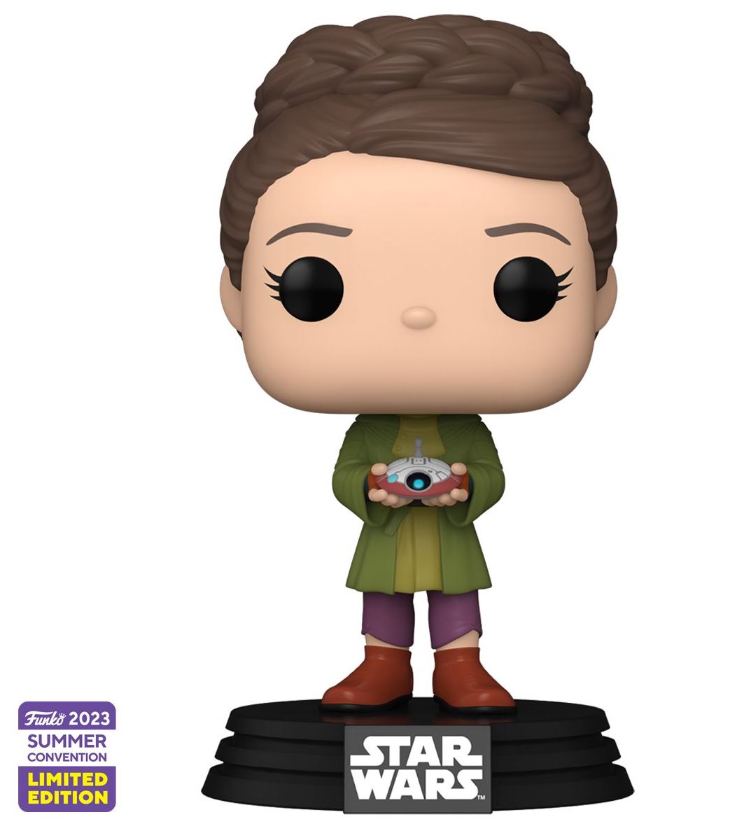 Funko POP!-Star Wars-Young Leia With Lola # 659
