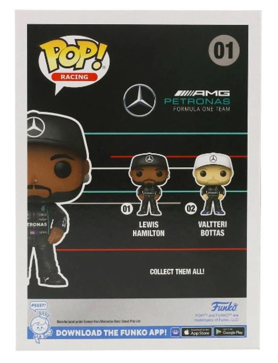 Funko Pop!-Racing-Formula One-Lewis Hamilton # 01
