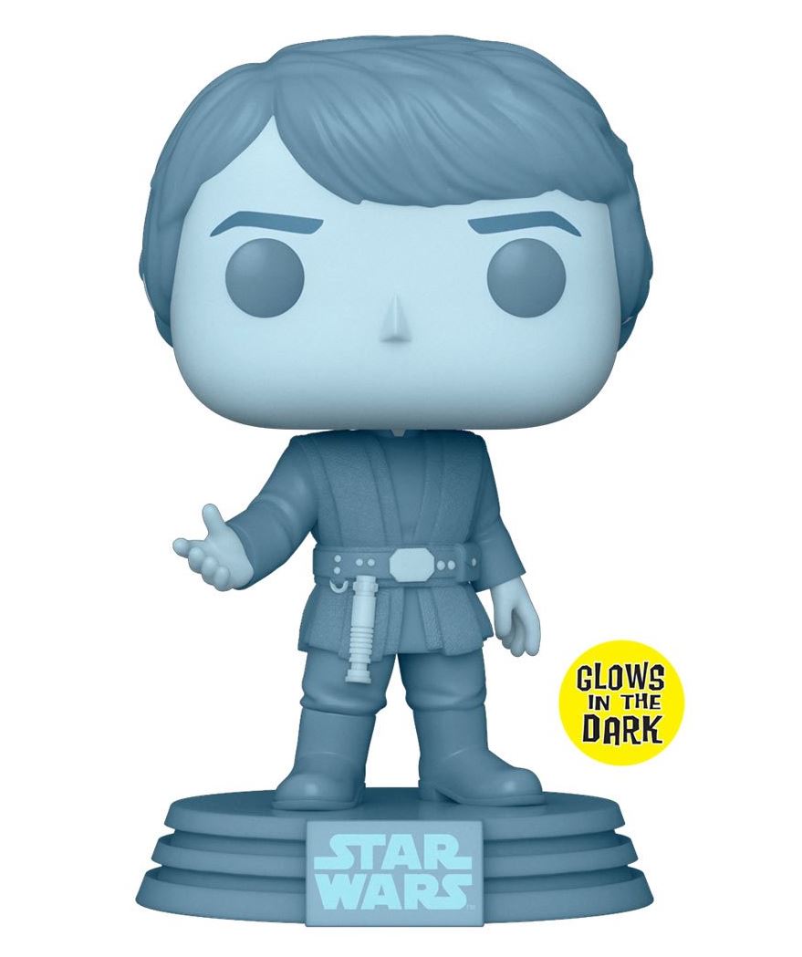 Funko POP! Star Wars-Holographic Luke Skywalker # 615 EE Exclusive