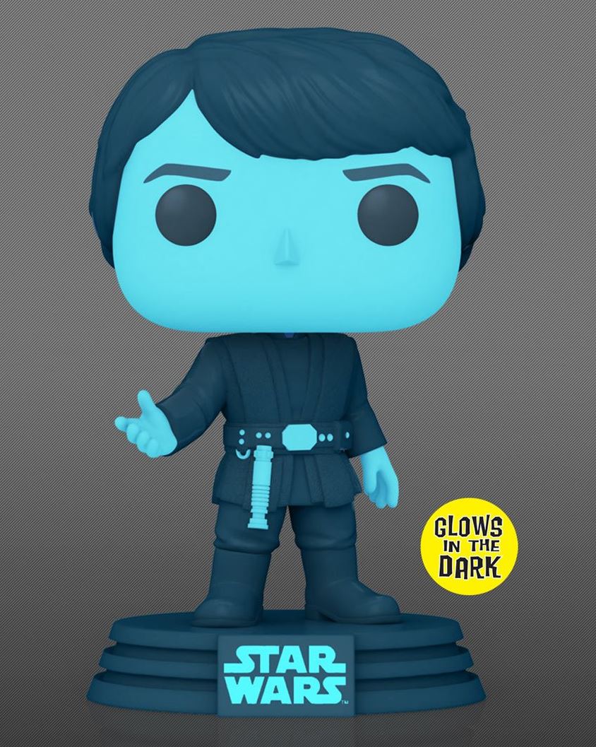 Funko POP! Star Wars-Holographic Luke Skywalker # 615 EE Exclusive
