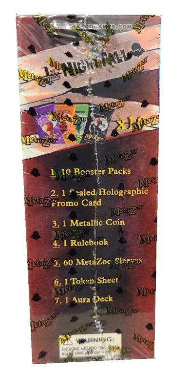 MetaZoo TCG Nightfall Spellbook 1st Edition