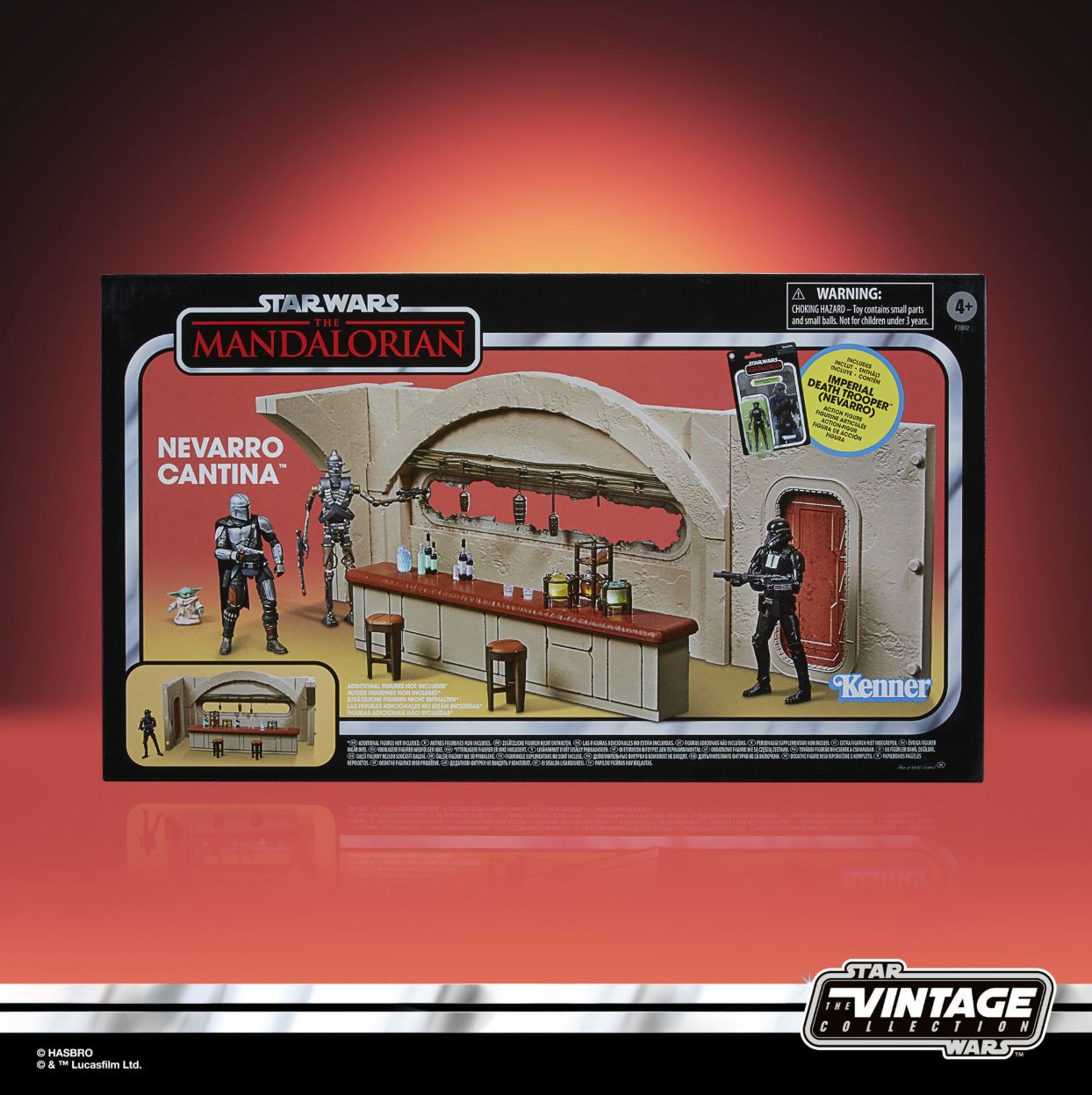 Star Wars-The Vintage Collection-The Mandalorian Nevarro Cantina 3,75-inch Scale Playset