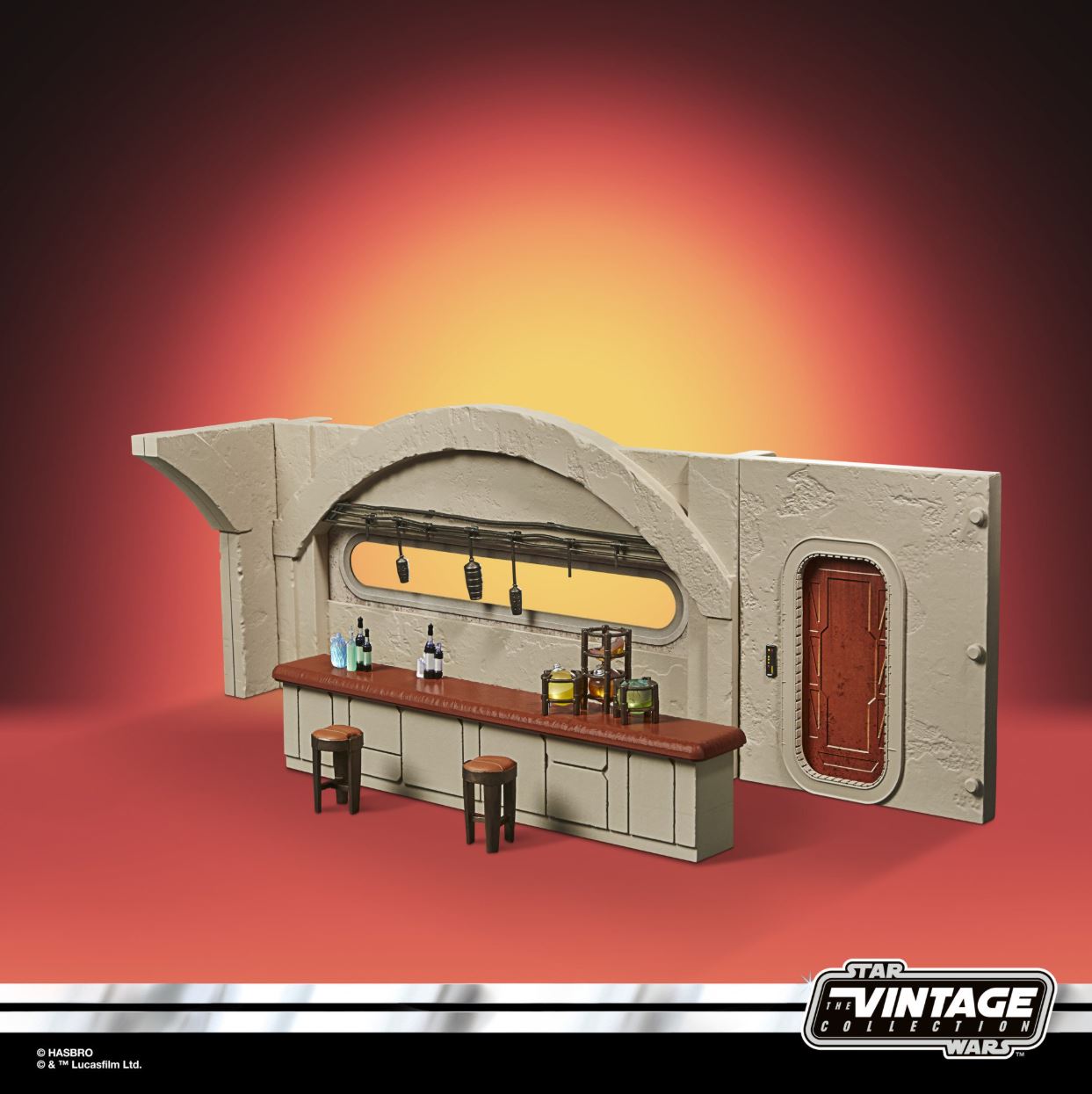 Star Wars-The Vintage Collection-The Mandalorian Nevarro Cantina 3,75-inch Scale Playset