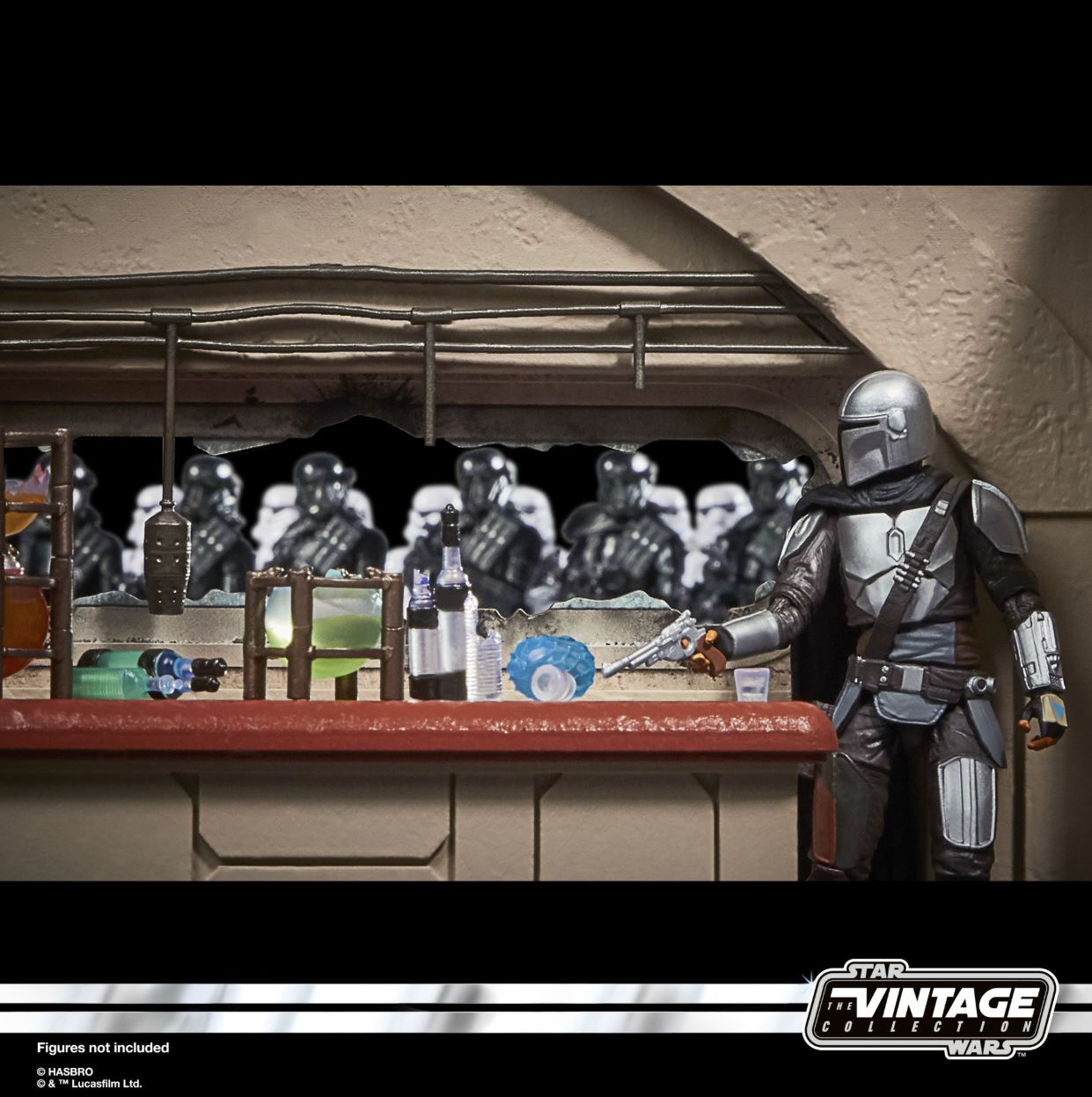 Star Wars-The Vintage Collection-The Mandalorian Nevarro Cantina 3,75-inch Scale Playset