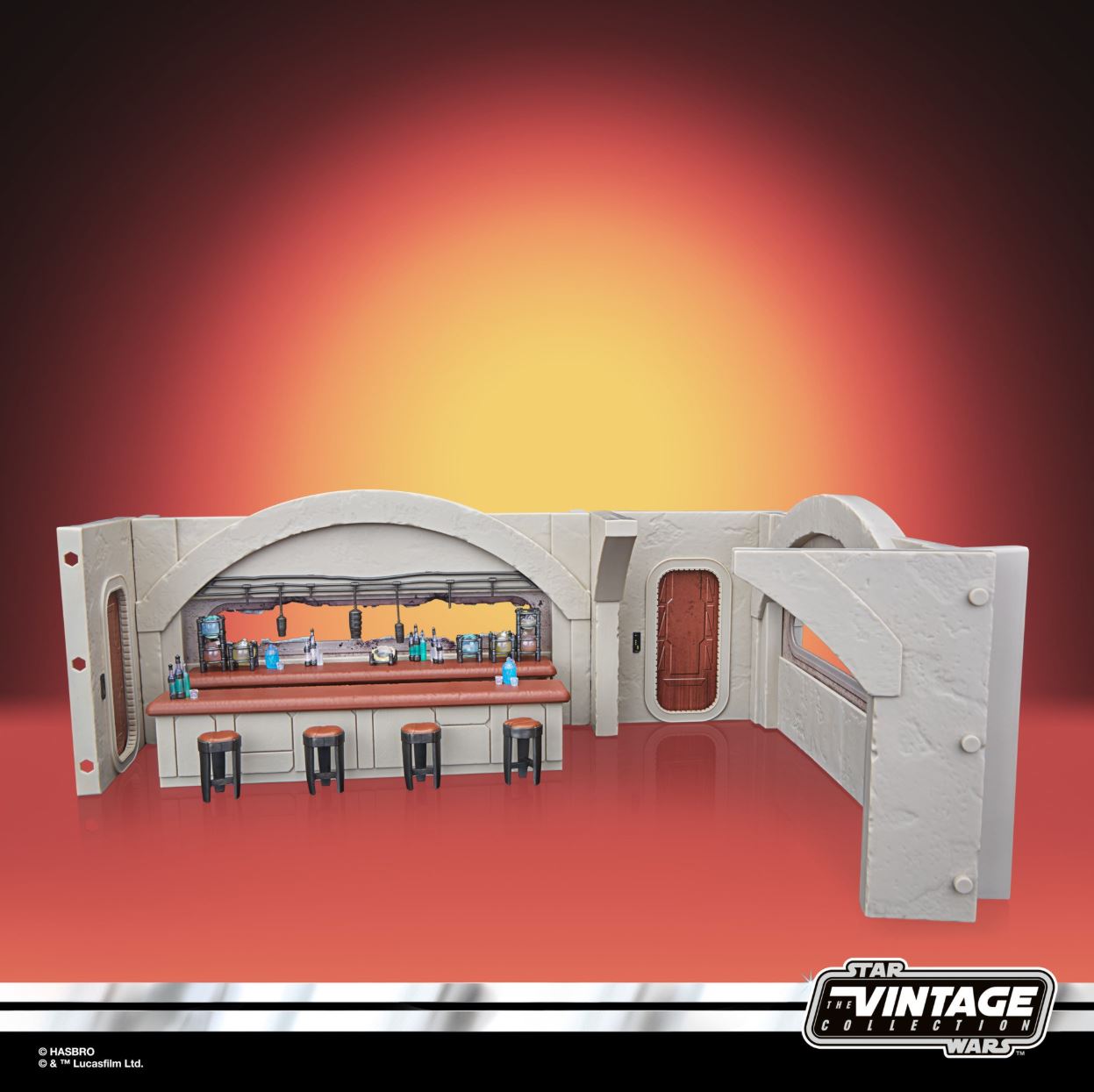 Star Wars-The Vintage Collection-The Mandalorian Nevarro Cantina 3,75-inch Scale Playset
