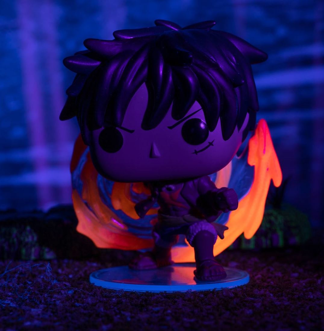 Funko POP!-One Piece-Red Hawk Luffy Bundle #1273 (AAA Anime Exclusive)