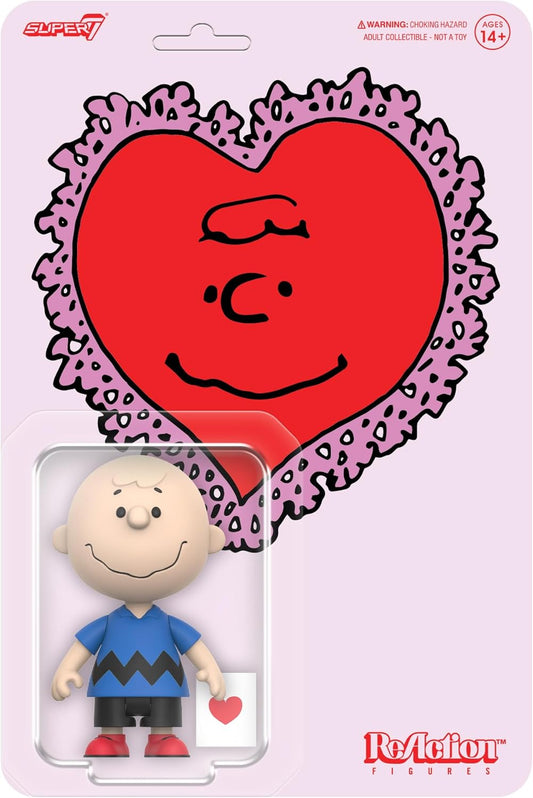 Super7 ReAction Peanuts Charlie Brown Valentine Delivery Reaction Figure