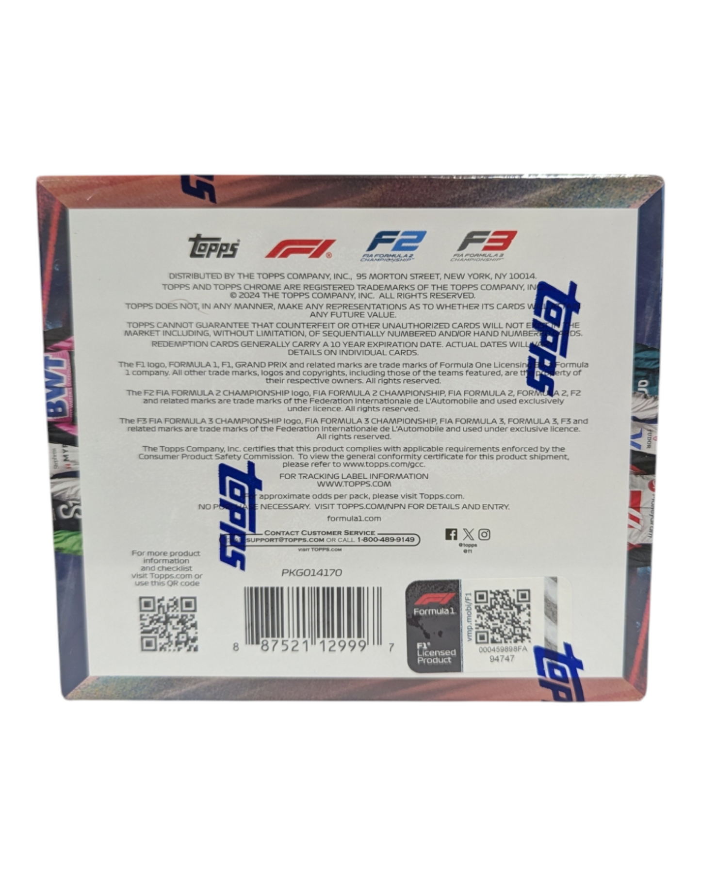 2024 Topps Chrome Formula 1 Qualifying Lap Hobby Box