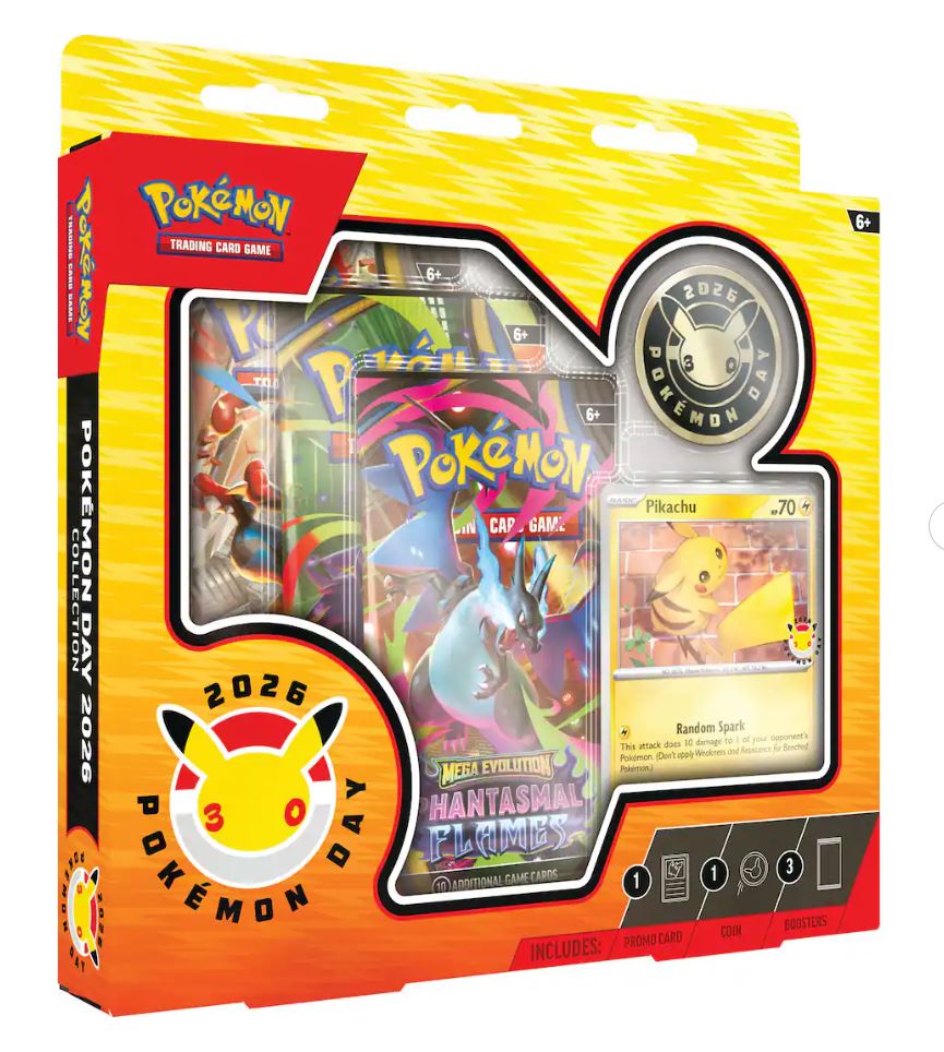 Pokemon TCG: 2026 Pokemon Day Collection Box 30th Anniversary