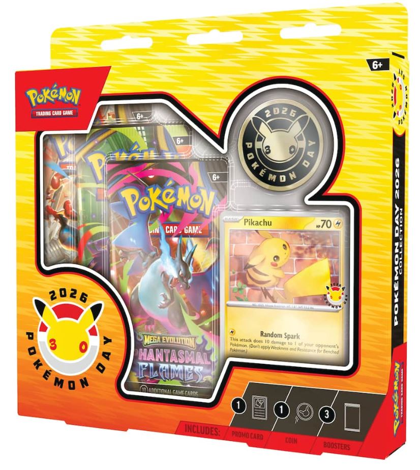 Pokemon TCG: 2026 Pokemon Day Collection Box 30th Anniversary