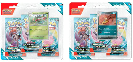 Pokemon Scarlet & Violet Journey Together 3-Pack Blister