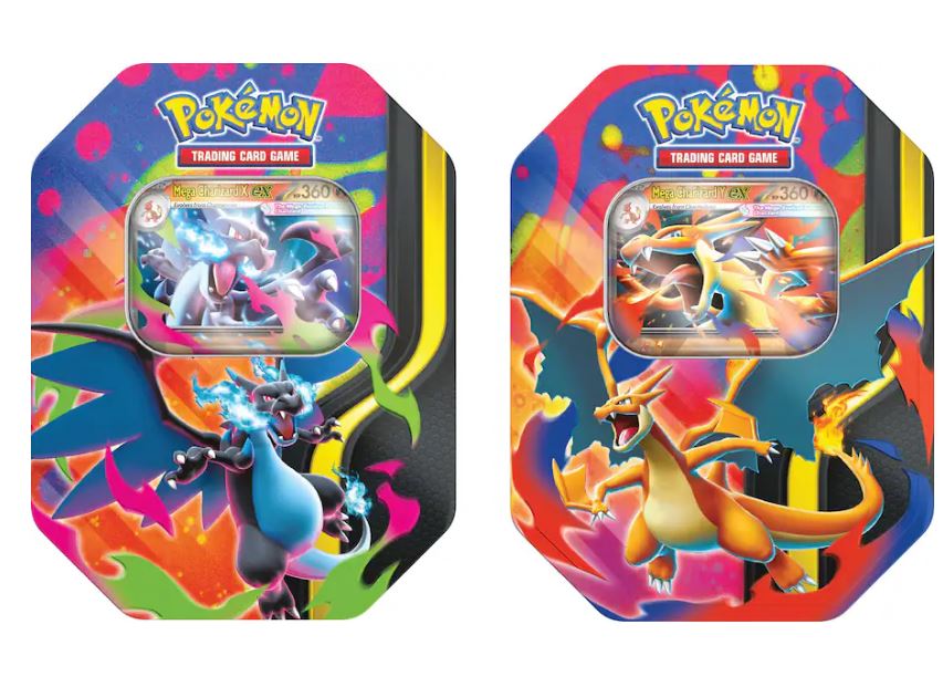 Pokemon TCG: Mega Charizard Tin (Styles May Vary) (Pre-Order)
