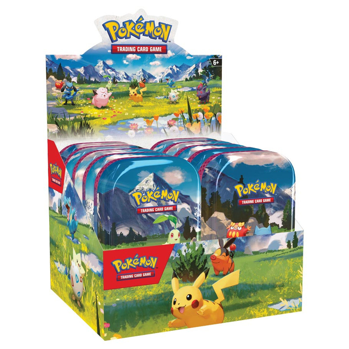 Pokémon TCG: Mega Evolution-Ascended Heroes Mini Tin Display Box (10 Tins) (Pre-Order)