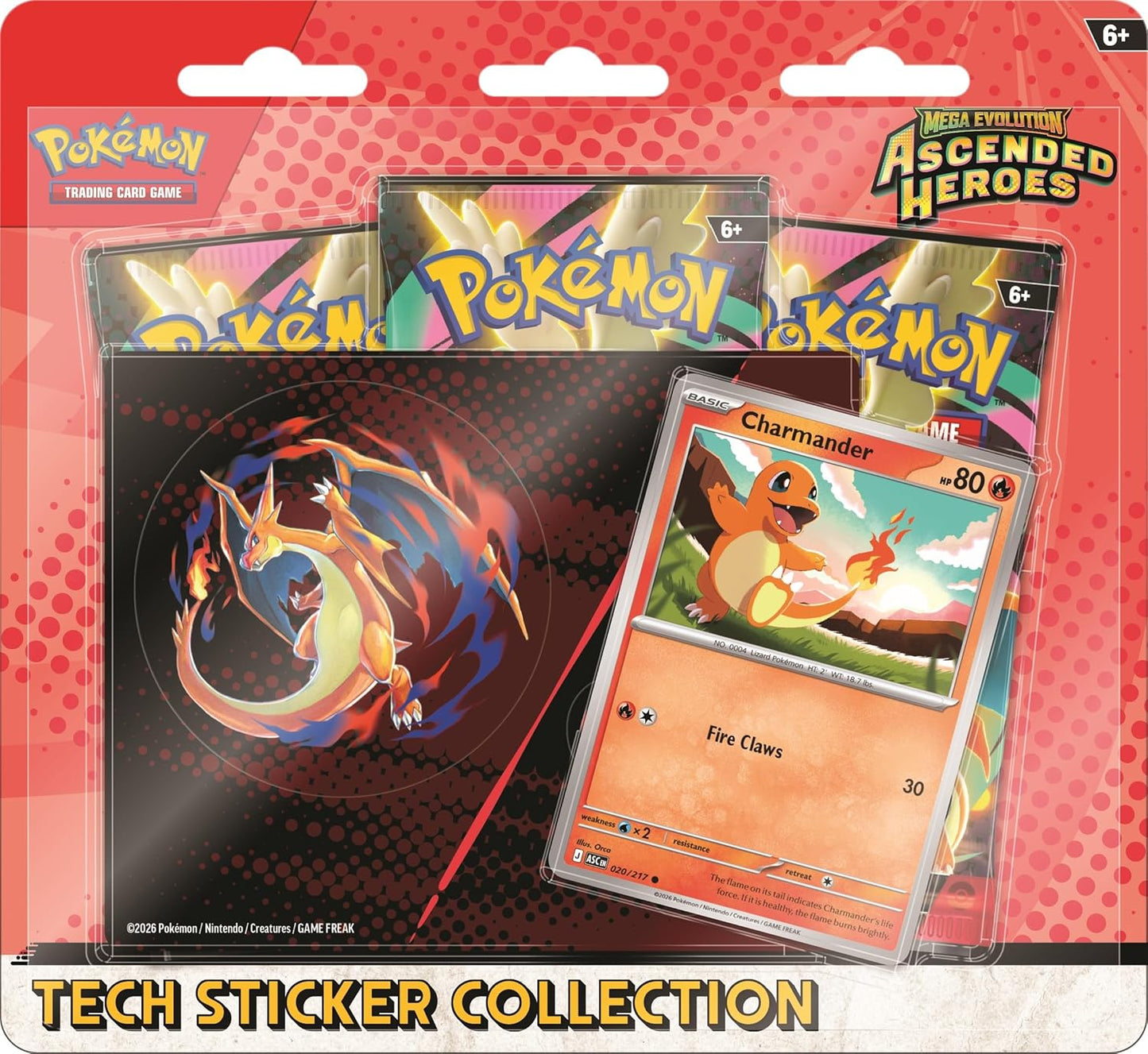 Pokemon TCG: Mega Evolution Ascended Heroes Tech Sticker Collection