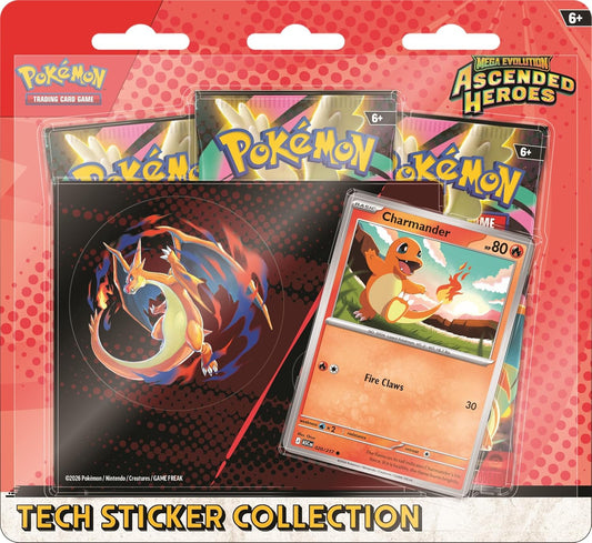 Pokemon TCG: Mega Evolution Ascended Heroes Tech Sticker Collection