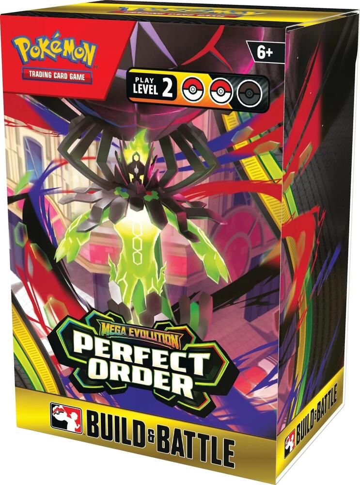 Pokémon TCG: Mega Evolution-Perfect Order Build & Battle Box (Pre-Order)