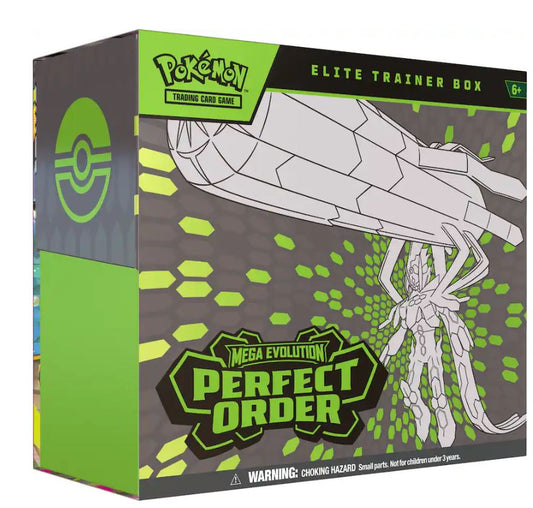 Pokémon TCG: Mega Evolution-Perfect Order Elite Trainer Box (Pre-Order)