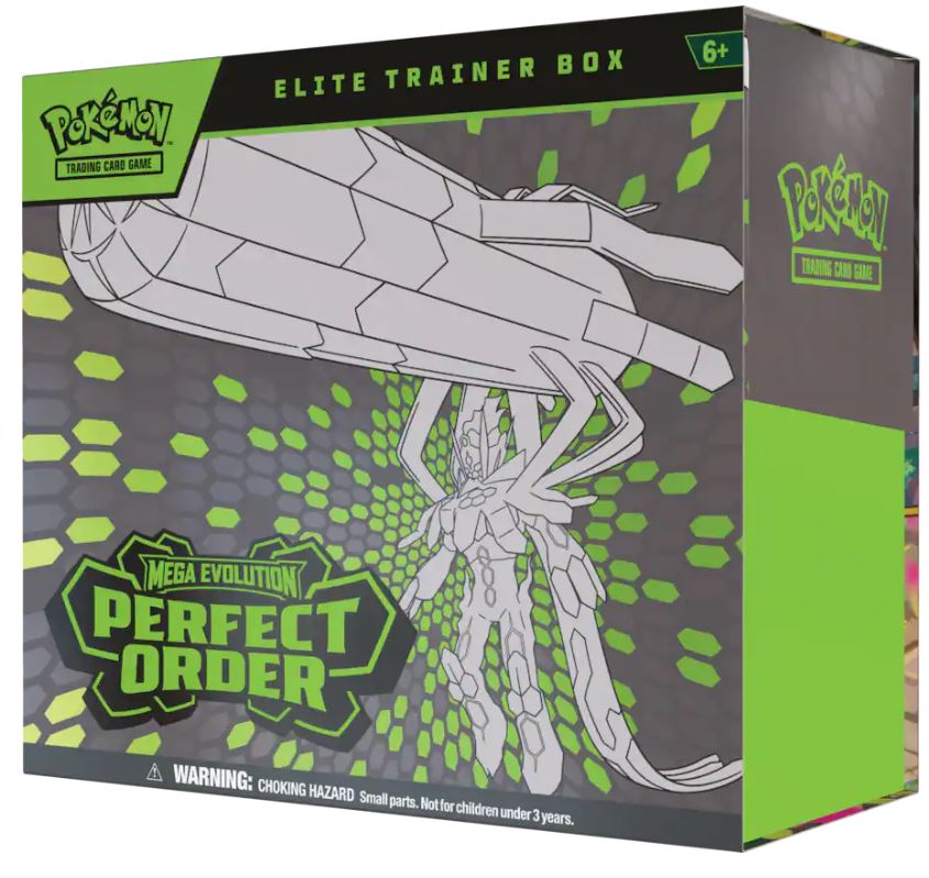 Pokémon TCG: Mega Evolution-Perfect Order Elite Trainer Box (Pre-Order)