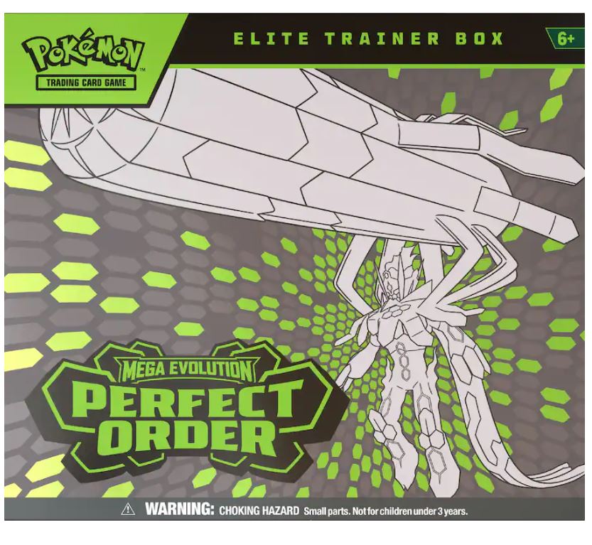 Pokémon TCG: Mega Evolution-Perfect Order Elite Trainer Box (Pre-Order)