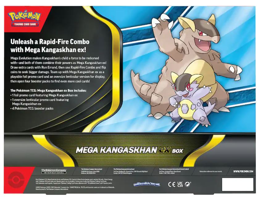 Pokémon Mega Kangaskhan ex Box