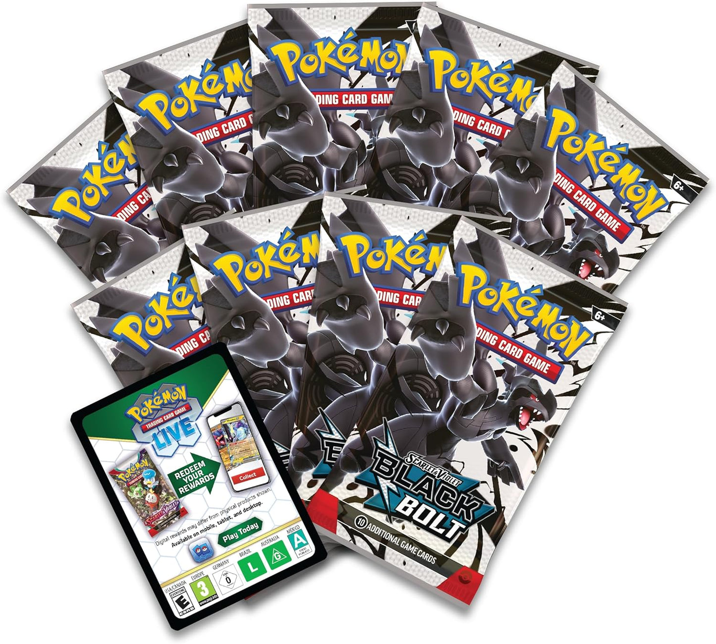 Pokemon Scarlet & Violet Black Bolt Elite Trainer Box