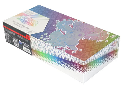 Pokemon Scarlet & Violet Prismatic Evolutions Super-Premium Collection Box