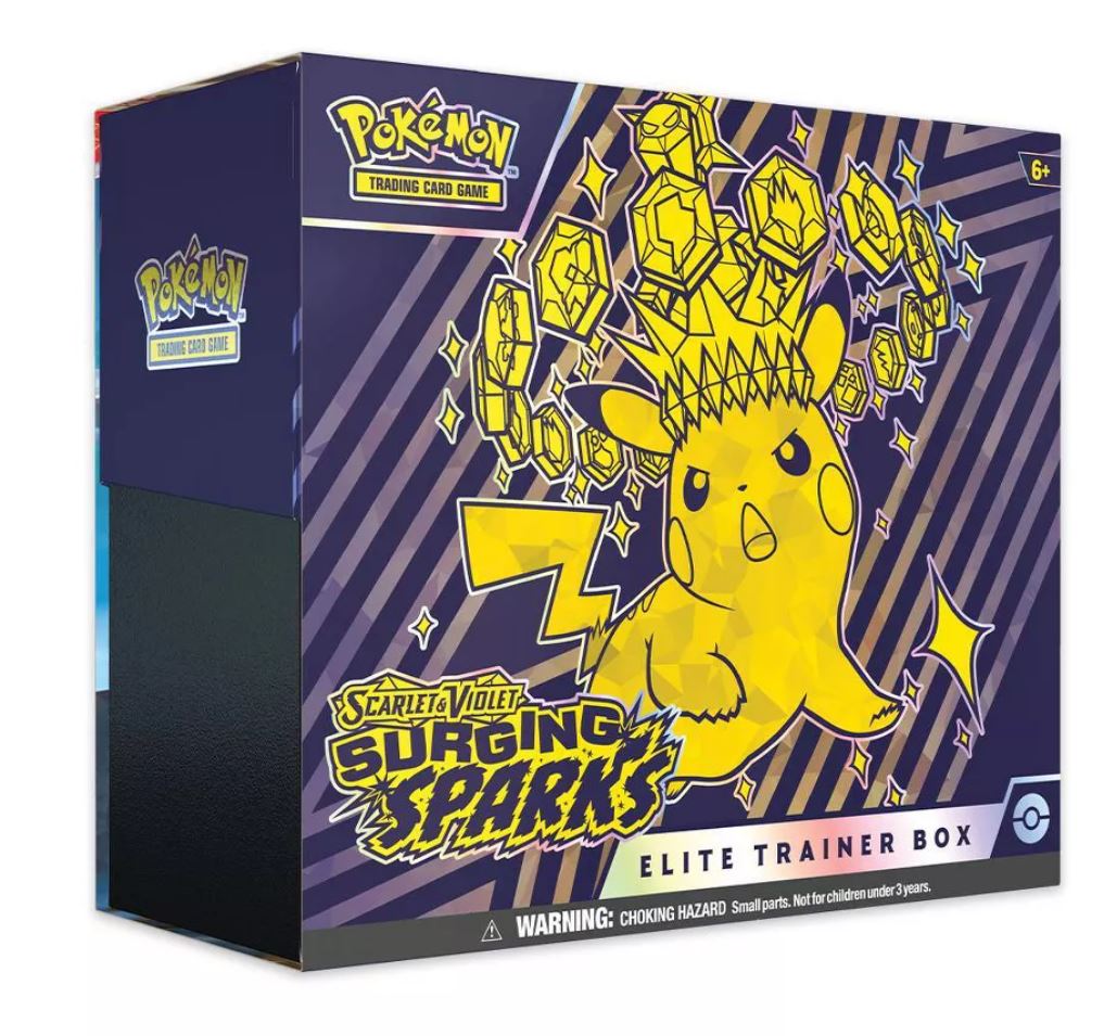 Pokemon Scarlet & Violet Surging Sparks Elite Trainer Box