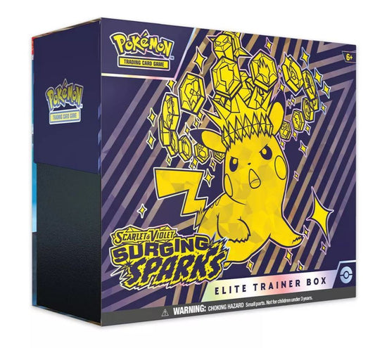 Pokemon Scarlet & Violet Surging Sparks Elite Trainer Box
