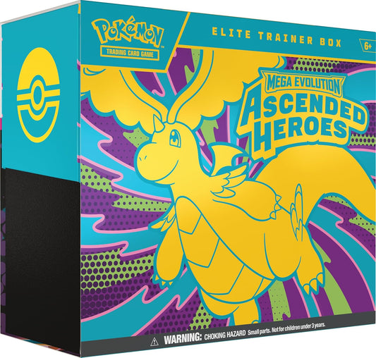 Pokémon TCG: Mega Evolution-Ascended Heroes Elite Trainer Box (Pre-Order)