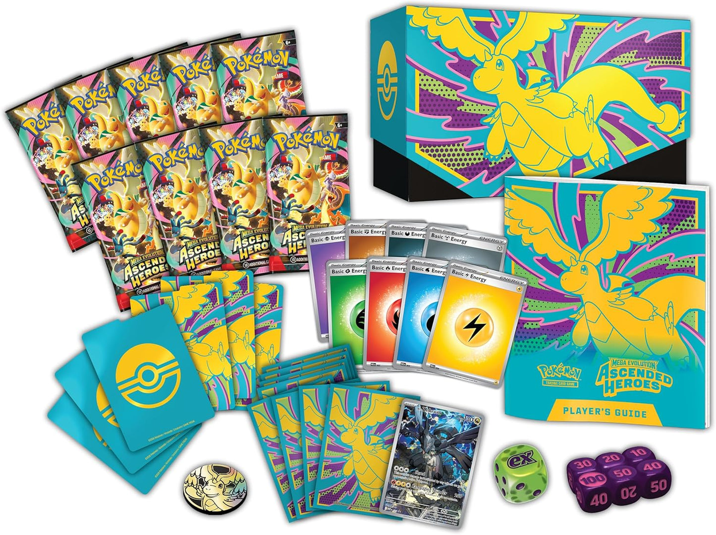 Pokémon TCG: Mega Evolution-Ascended Heroes Elite Trainer Box (Pre-Order)