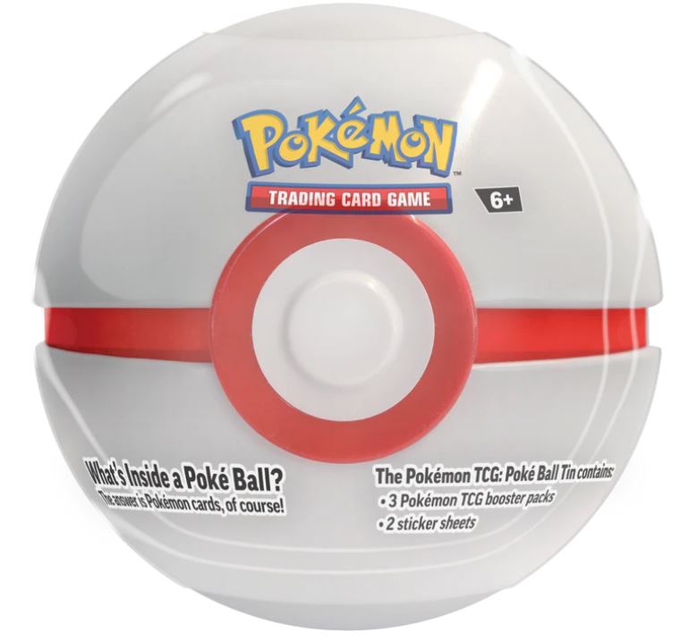 Pokémon TCG: Poké Ball Tin 2024 Q4 (1 Ball @ Random)