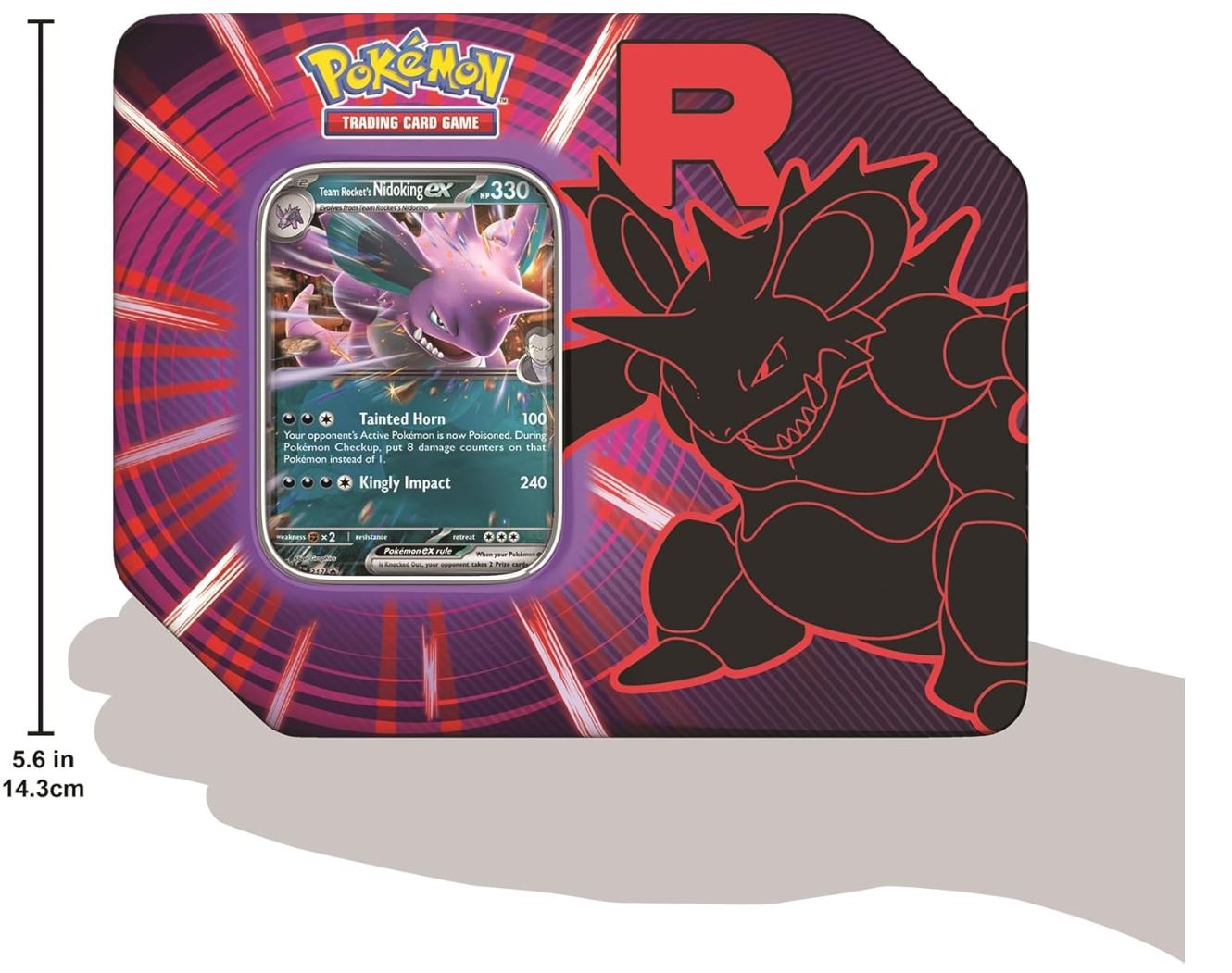 Pokemon TCG: Team Rocket Tin