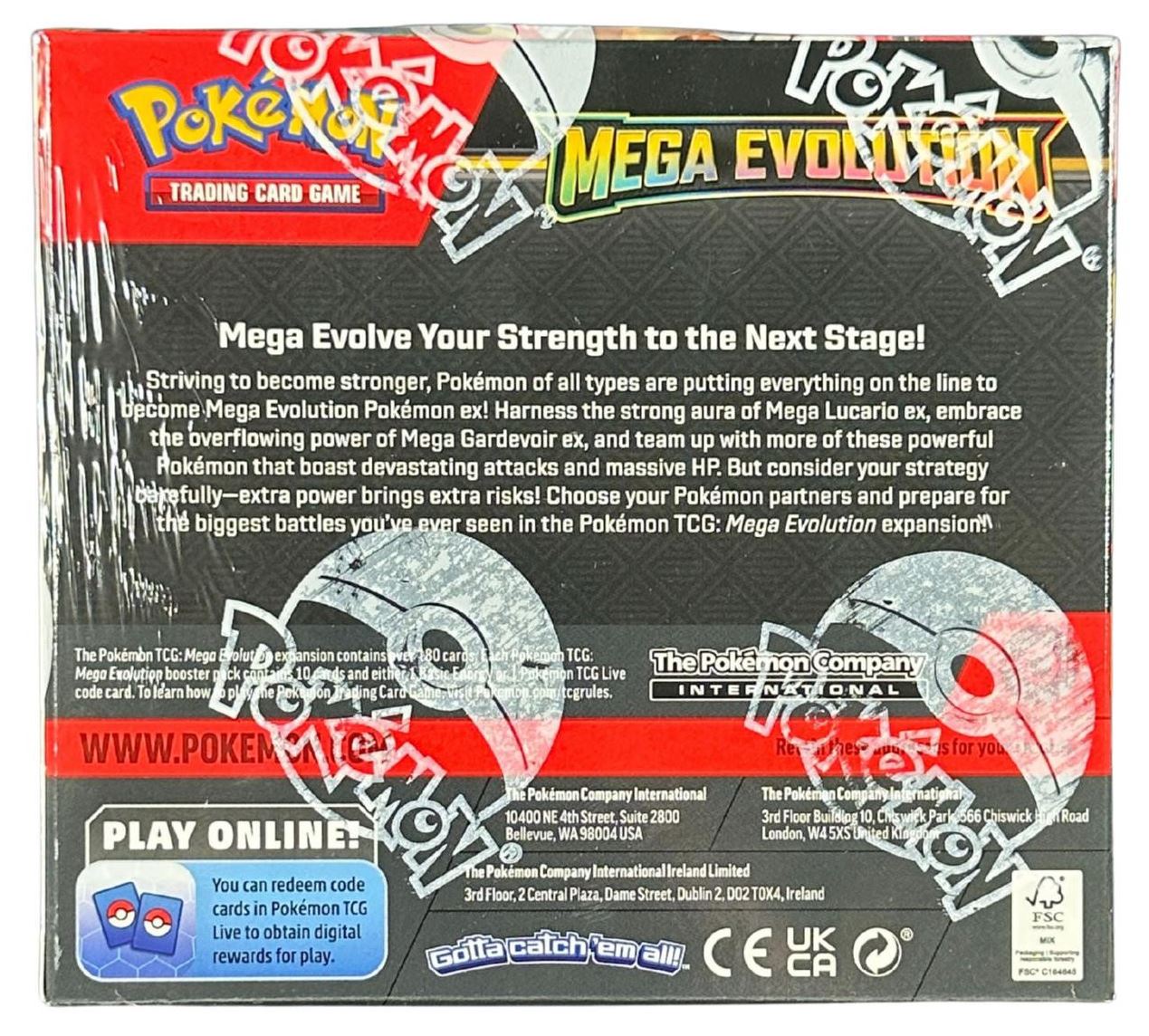 Pokemon Mega Evolution Booster Box (Non-Enhanced Version)