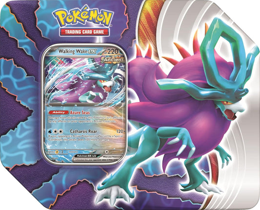Pokemon TCG: Paradox Clash Tin Walking Wake