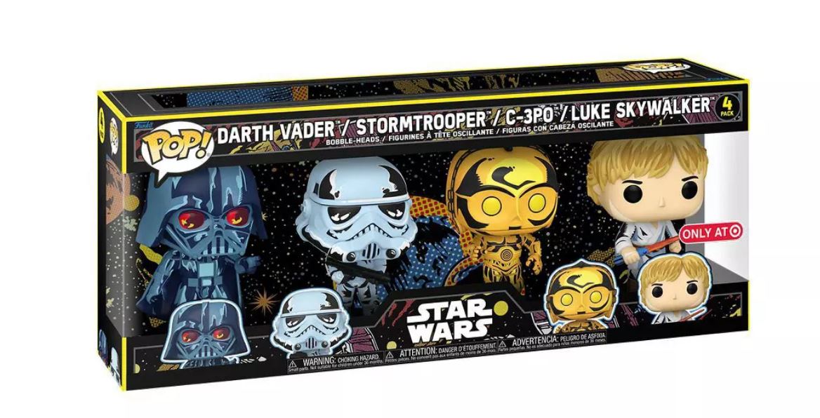 Funko Pop! Star Wars - 4 Pack Target Exclusive #456, #455, #454, #453