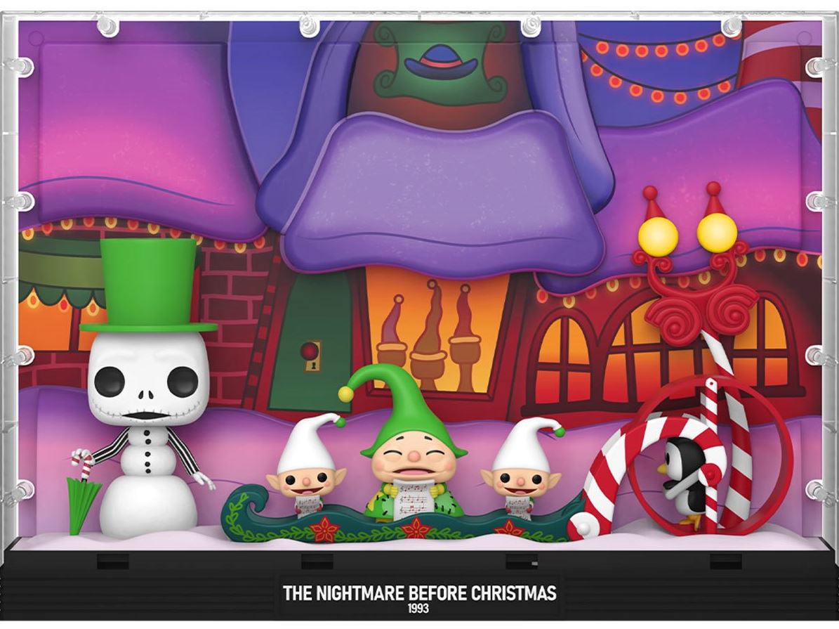 Funko POP! Deluxe Moment-The Nightmare Before Christmas-Snowman Jack/Carolers #12