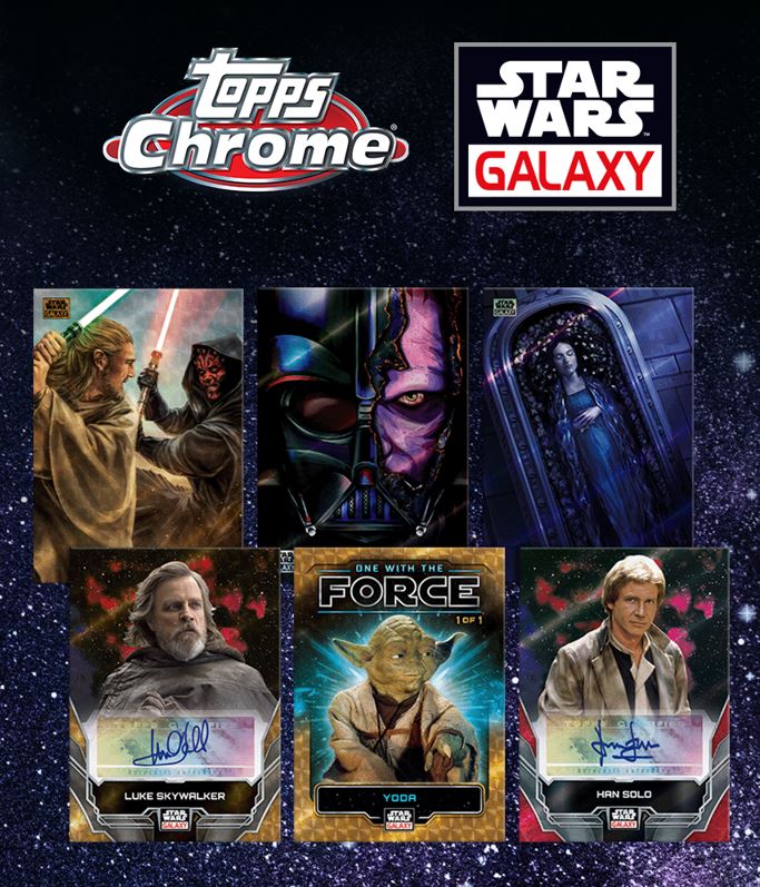 2024 Topps Star Wars Chrome Galaxy Hobby Box