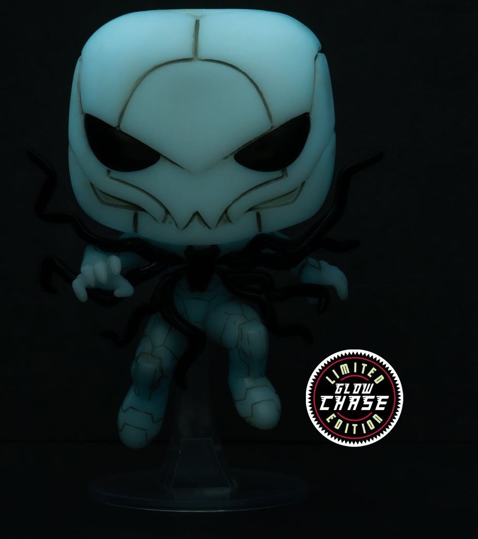 Funko POP!-Poison Spider-Man Chase Bundle #966 (EE Exclusive)