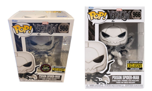 Funko POP!-Poison Spider-Man Chase Bundle #966 (EE Exclusive)