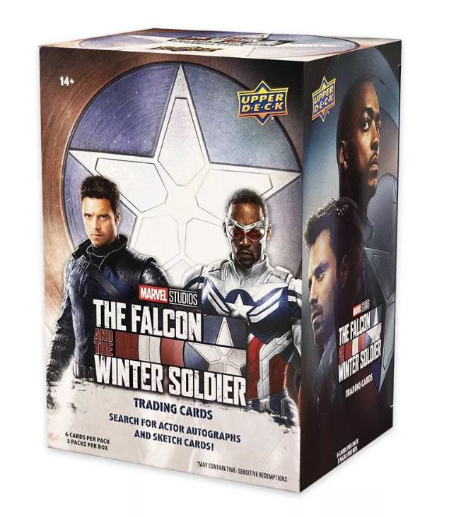 Upper Deck Marvel Studios The Falcon & The Winter Soldier Blaster Box