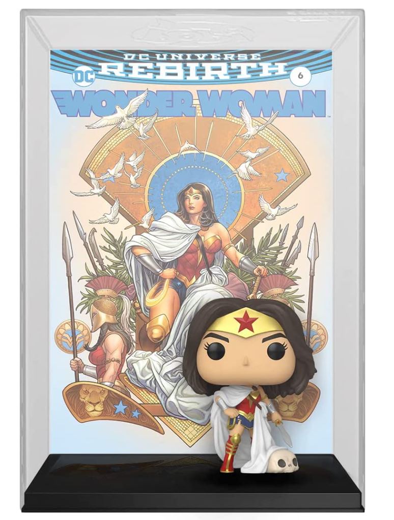 Funko Pop! Vinyl Comic Cover: WW 80th - Wonder Woman (Rebirth) On Throne # 03