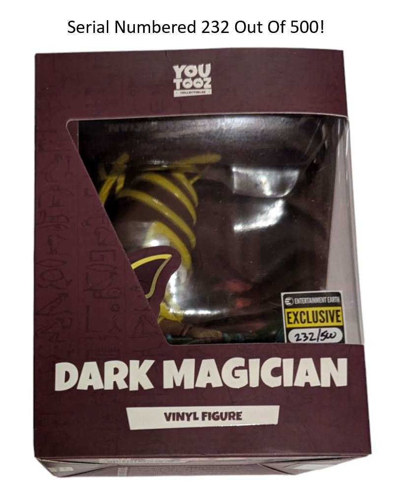 Yu-Gi-Oh! Dark Magician Figure (EE Exclusive) Serial #'d 232 Of 500