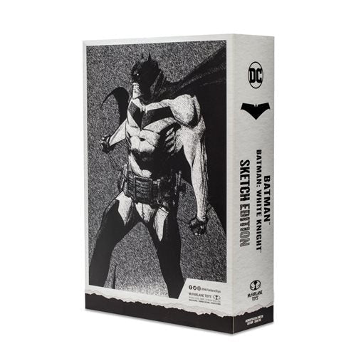 DC Multiverse White Knight Sketch Edition Gold Label 7" Action Figure EE Exclusive