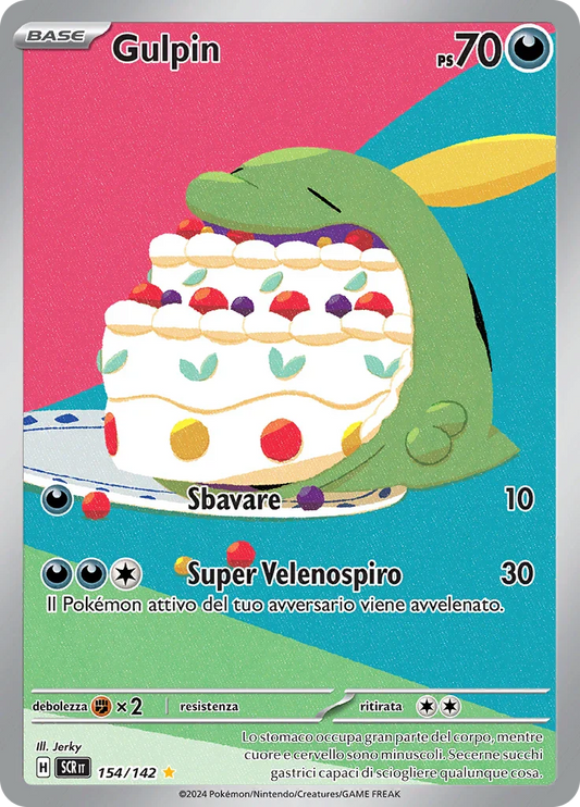 Gulpin - SCR 154/142 Italiano - Corona Astrale